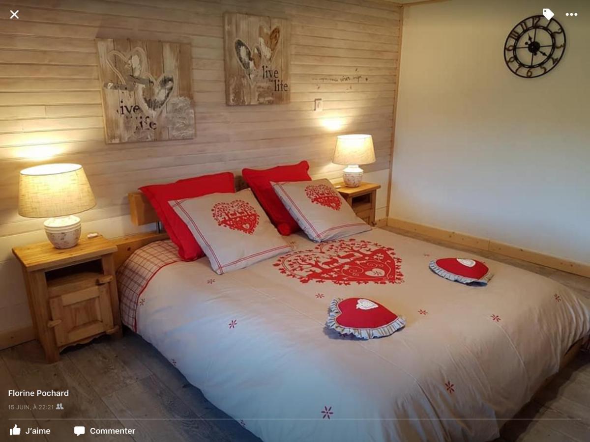 La Ferme De La-Haut B&B Le Haut-du-Them Bagian luar foto